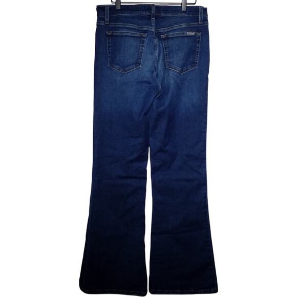 Joe's Jeans Womens High Rise Flare Denim Blue Stretch 5 Pocket Size 31 - Picture 3 of 7